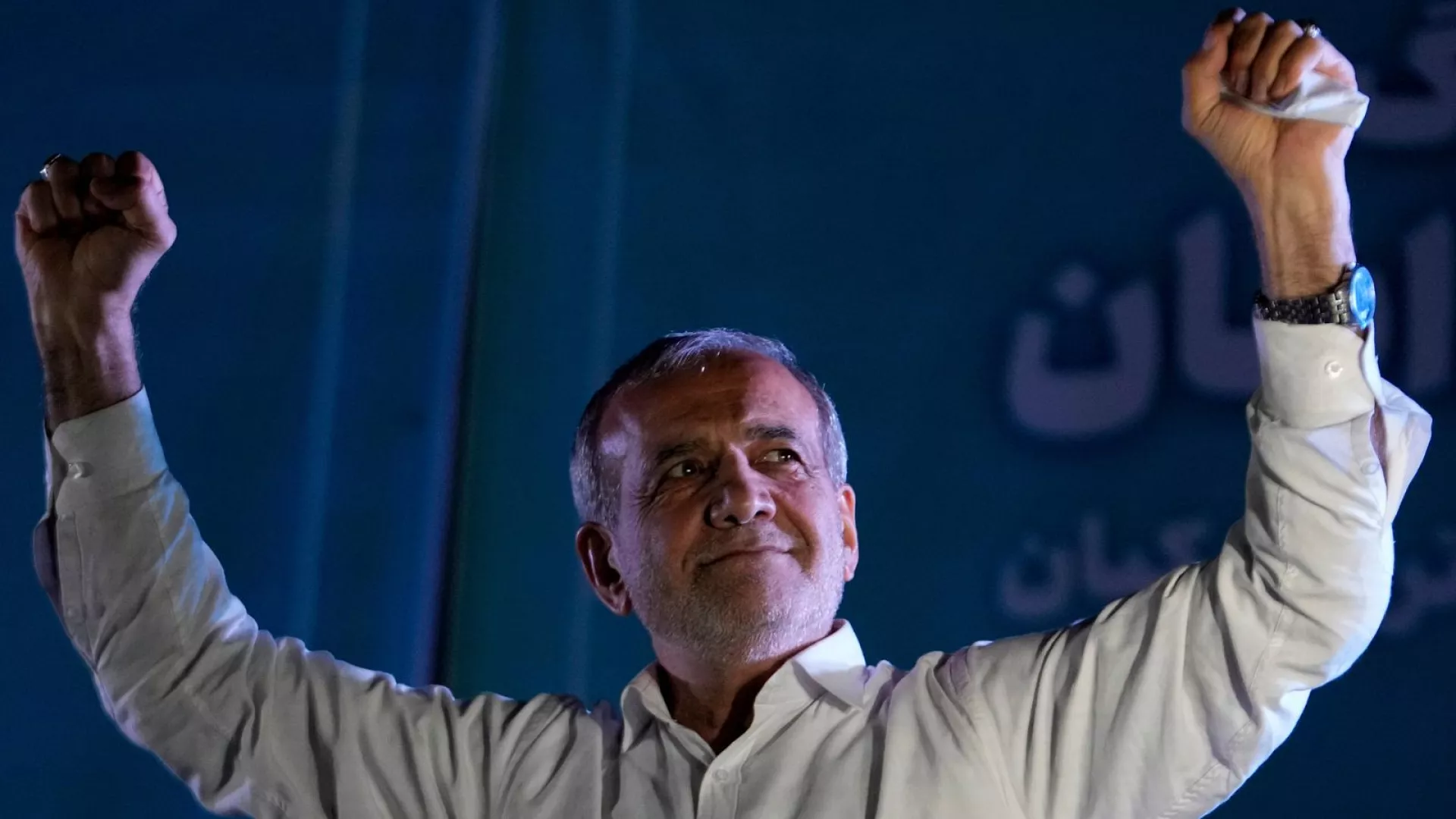 At the end of the counting of votes, Masoud Mezikian was elected president with the majority of vote