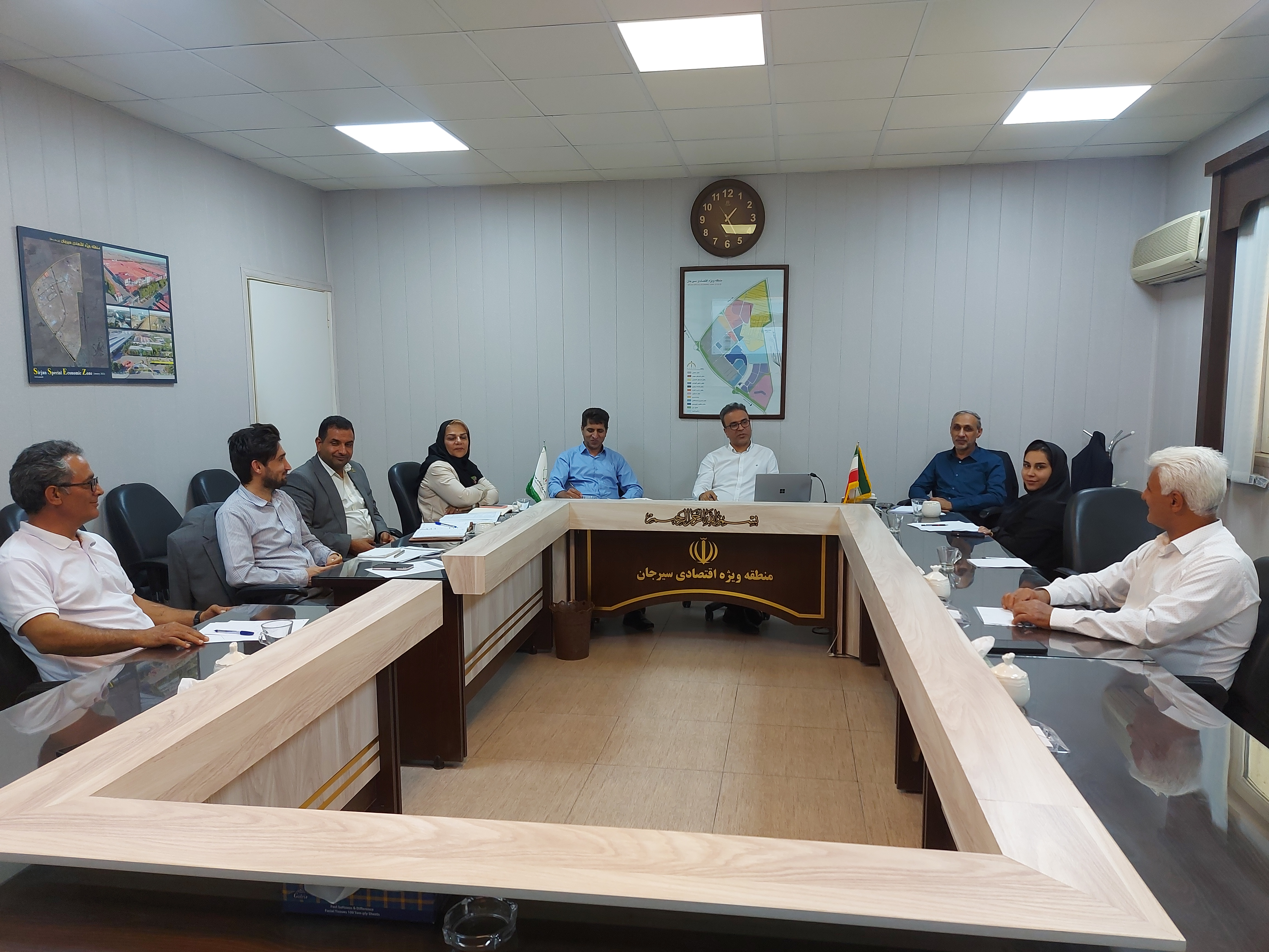 Holding a meeting of the council of deputies and district heads